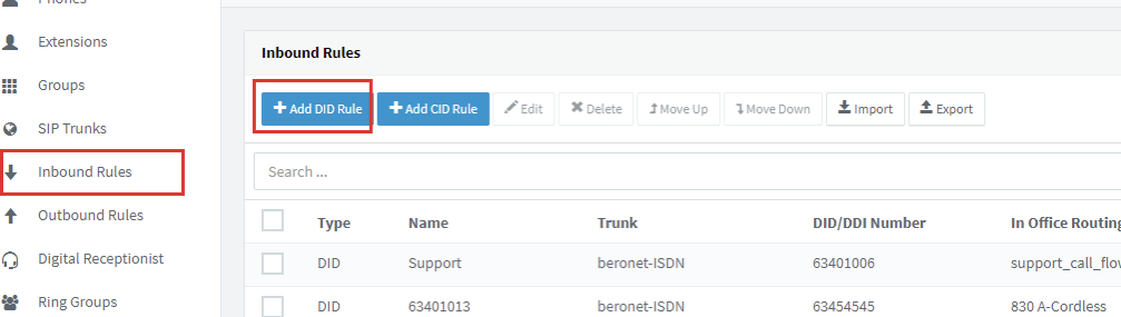 M1 SIP Trunk Configuration with NX32-9