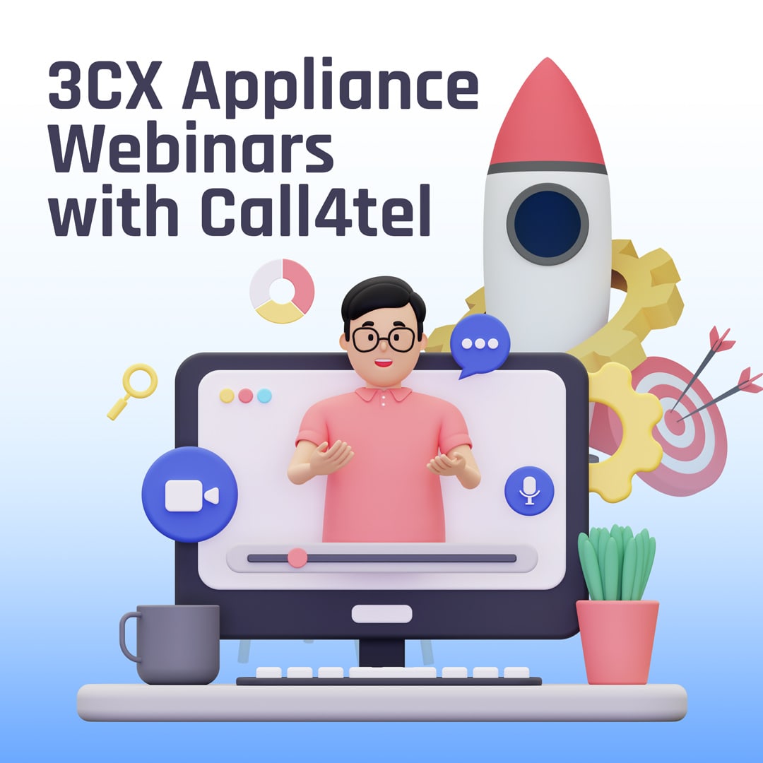 Free 3CX Appliance webinars by Call4tel - September 2023